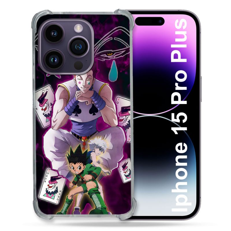 Coque Pour Iphone 15 Pro Plus Manga Hunter X Hunter Hisoka