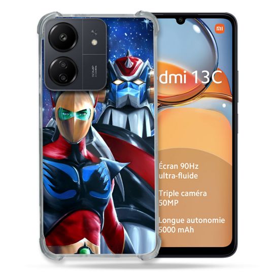 Coque Pour Xiaomi Redmi 13C Goldorak