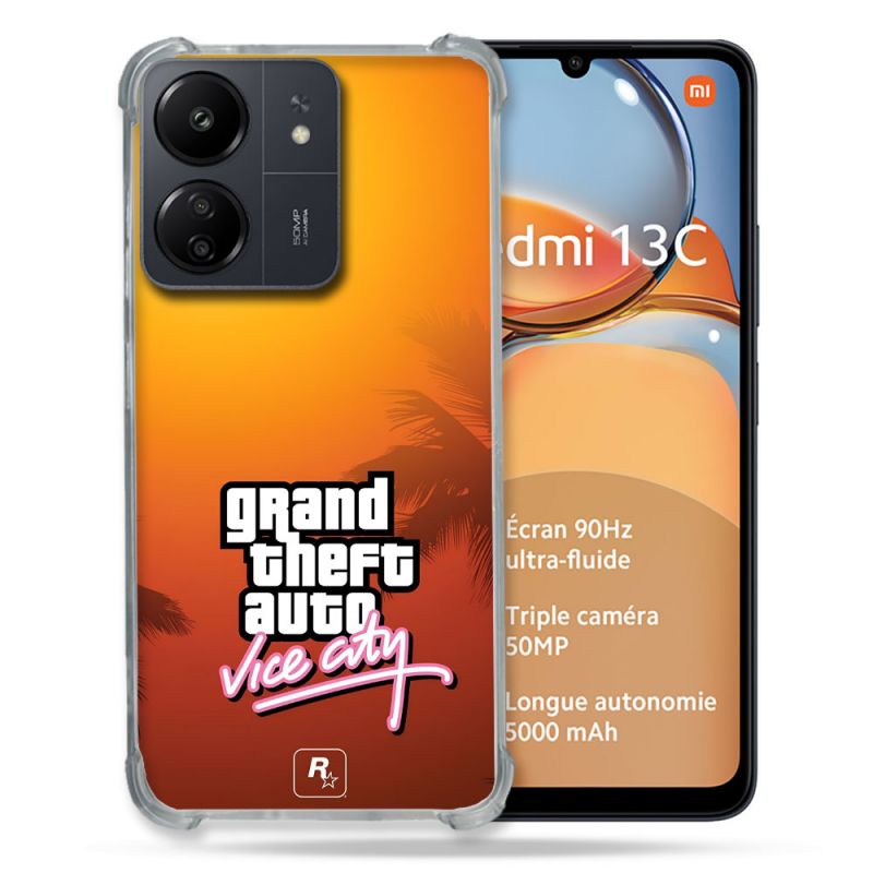Coque Pour Xiaomi Redmi 13C GTA Vice City