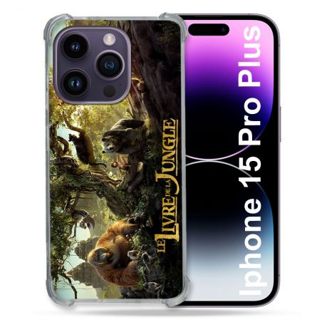 Coque Pour Iphone 15 Pro Plus Le Livre De La Jungle Affiche