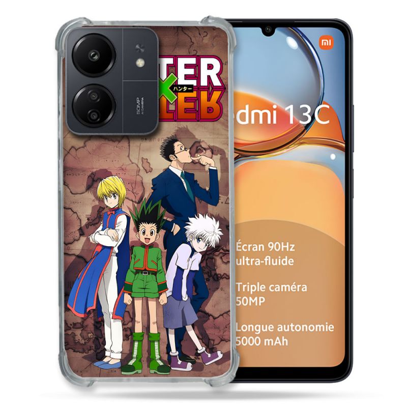 Coque Pour Xiaomi Redmi 13C Manga Hunter X Hunter Vintage