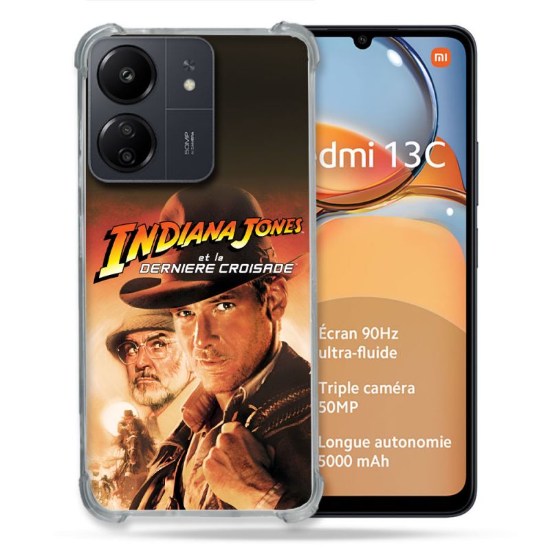 Coque Pour Xiaomi Redmi 13C Indiana Jones Affiche