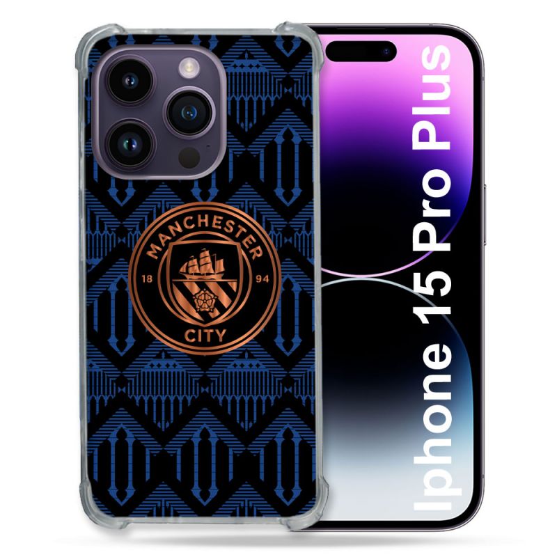 Coque Pour Iphone 15 Pro Plus Foot Manchester City