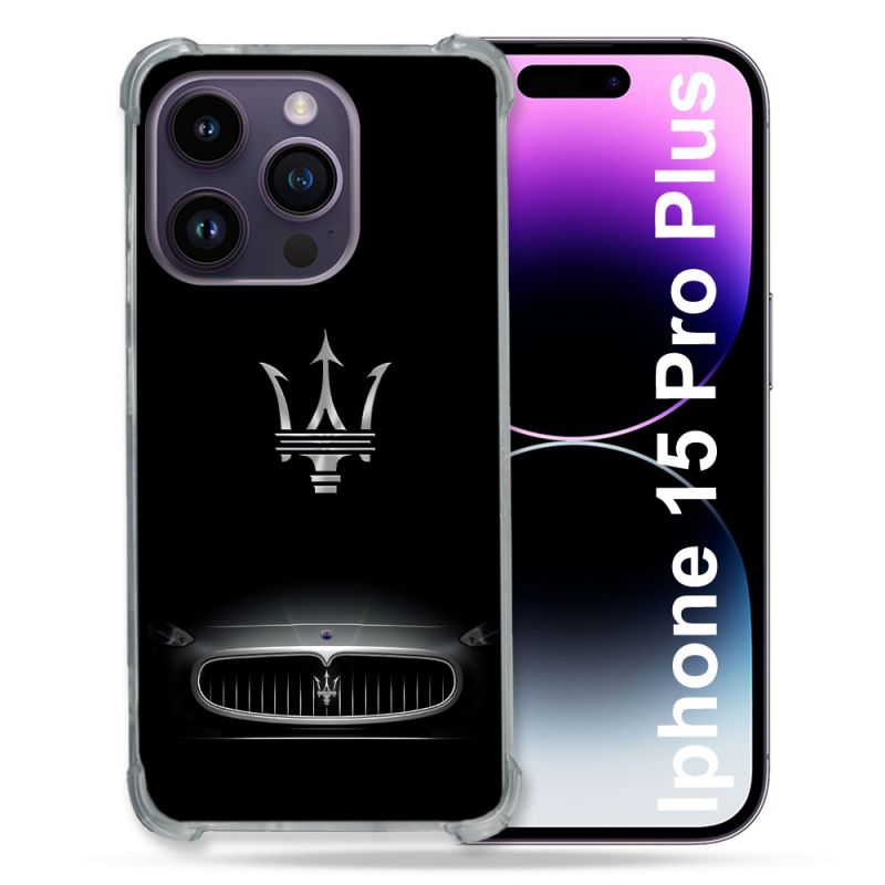 Coque Pour Iphone 15 Pro Plus Maserati