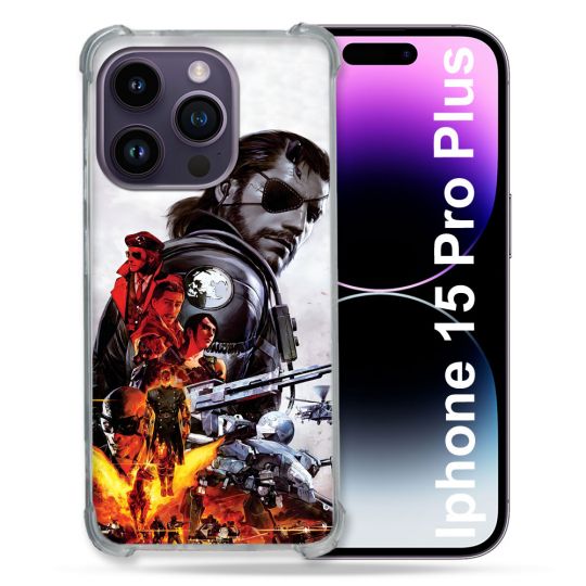 Coque Pour Iphone 15 Pro Plus Metal Gear Solid