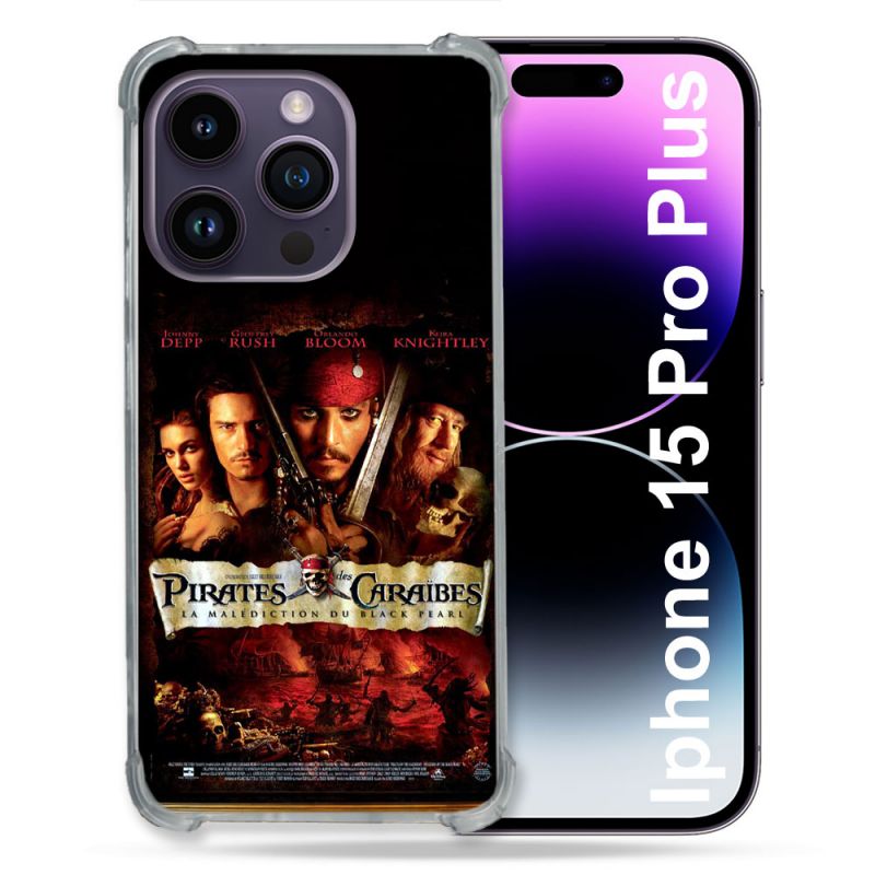 Coque Pour Iphone 15 Pro Plus Pirate Des Caraibes
