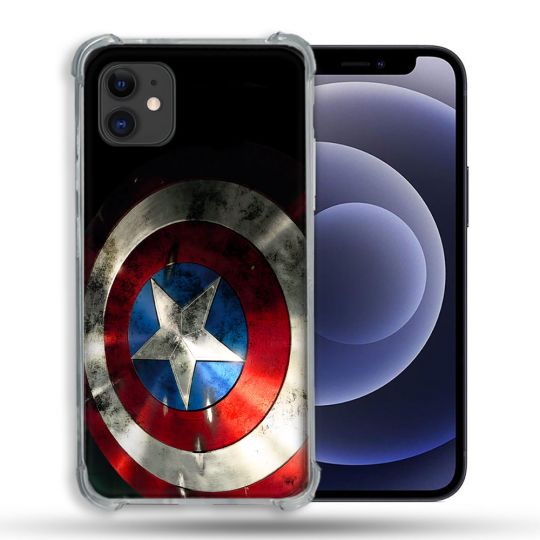 Coque Pour Iphone 12 / 12 Pro Captain America Bouclier