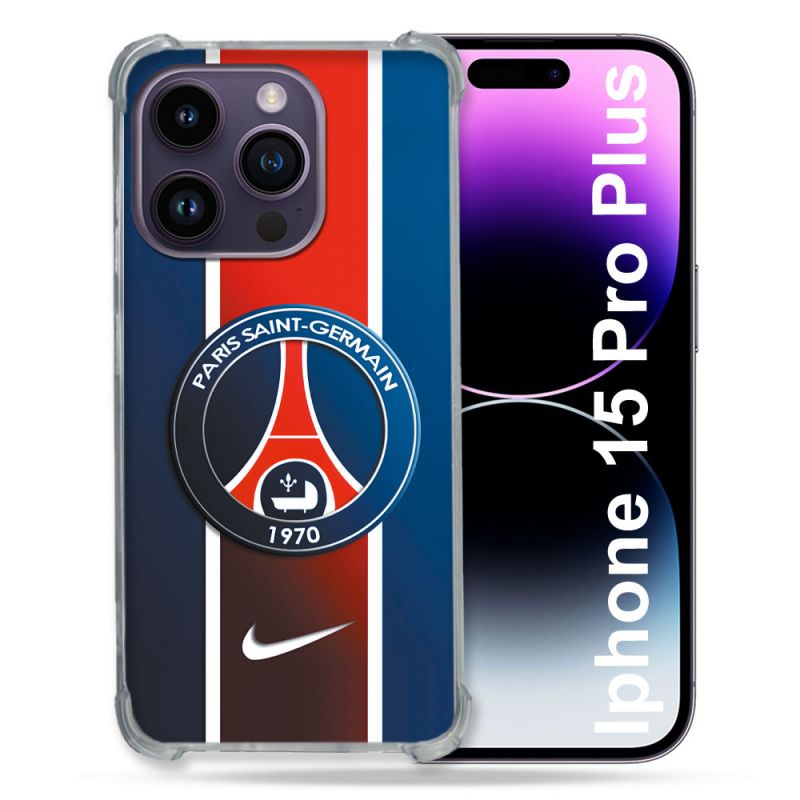 Coque Pour Iphone 15 Pro Plus Foot PSG 1970