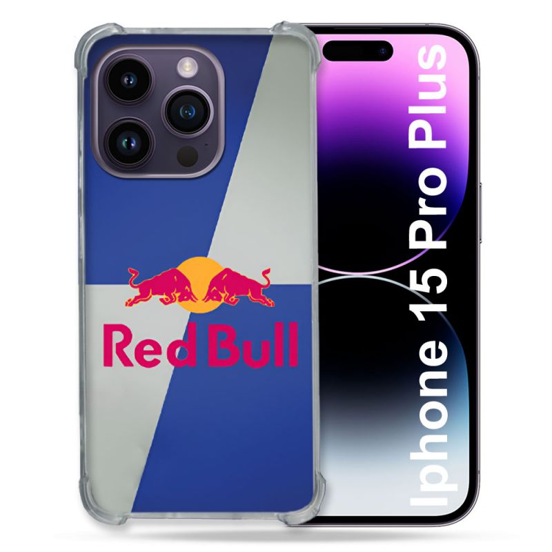 Coque Pour Iphone 15 Pro Plus Red Bull Classique