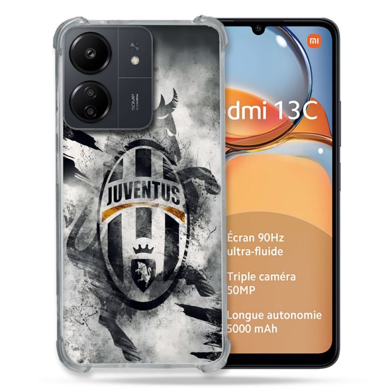 Coque Pour Xiaomi Redmi 13C Foot Juventus Turin