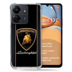 Coque Pour Xiaomi Redmi 13C Lamborghini Carbone