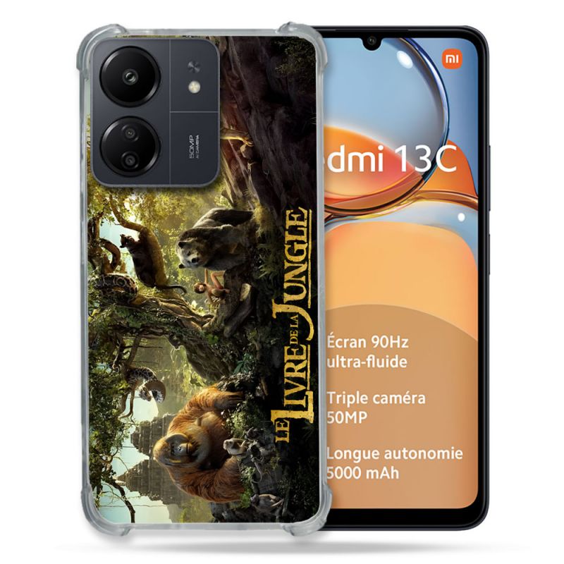 Coque Pour Xiaomi Redmi 13C Le Livre De La Jungle Affiche