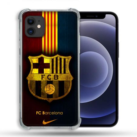 Coque Pour Iphone 12 / 12 Pro Foot FC Barcelone Vintage