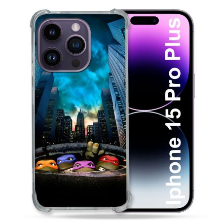 Coque Pour Iphone 15 Pro Plus Tortue Ninja Ville