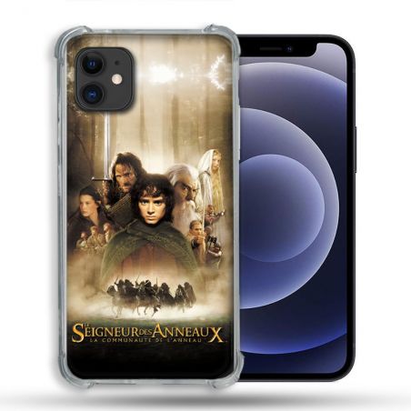 Coque Pour Iphone 12 / 12 Pro Le seigneur Des Anneaux Affiche