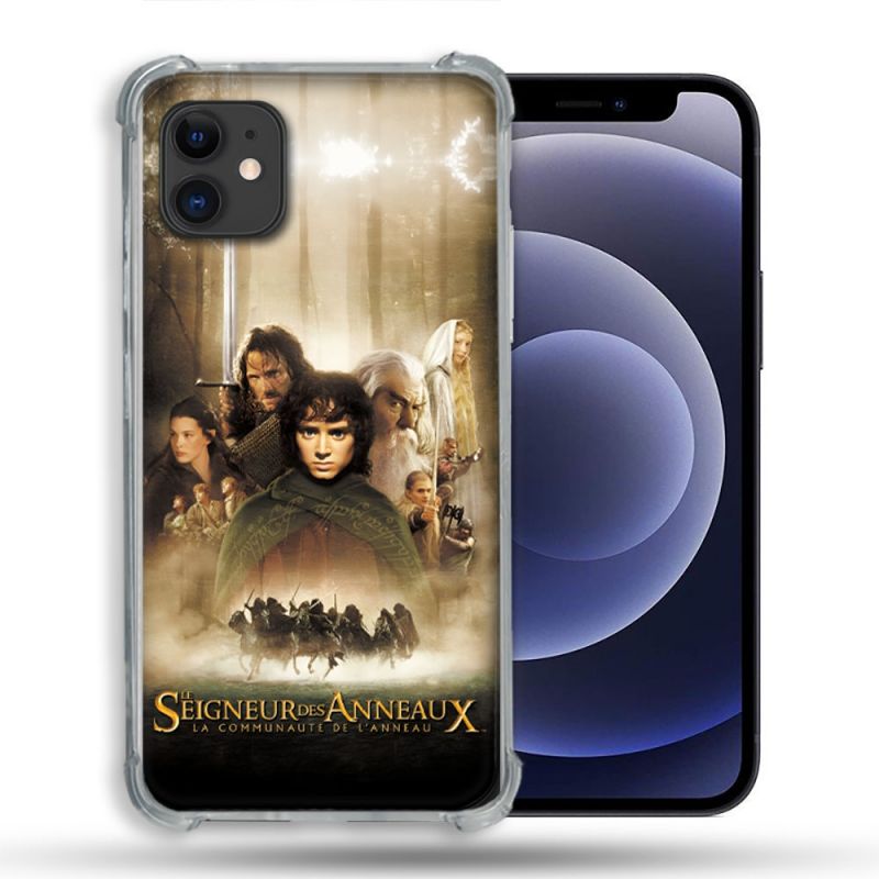 Coque Pour Iphone 12 / 12 Pro Le seigneur Des Anneaux Affiche