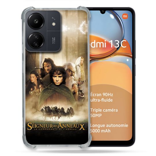 Coque Pour Xiaomi Redmi 13C Le seigneur Des Anneaux Affiche
