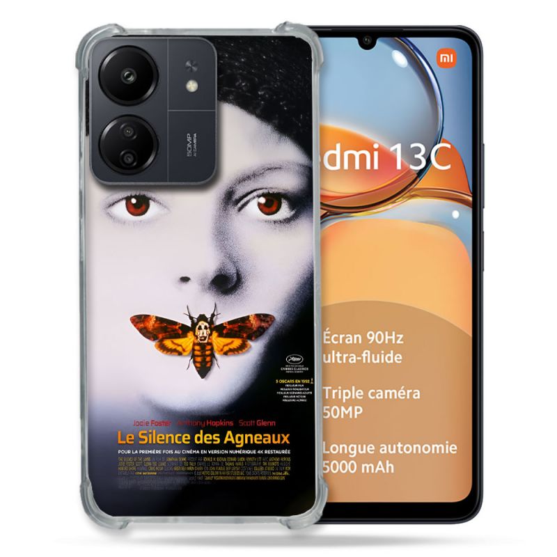 Coque Pour Xiaomi Redmi 13C Le Silence Des Agneaux Affiche
