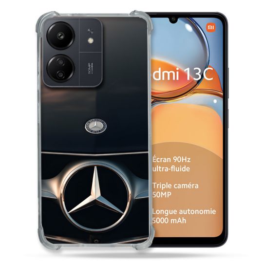 Coque Pour Xiaomi Redmi 13C Mercedes Calendre