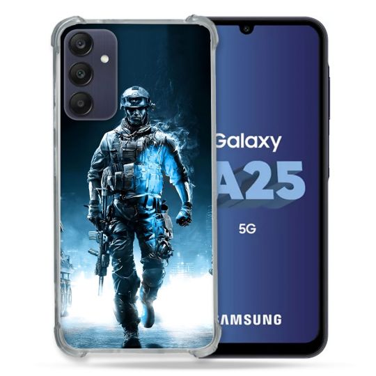 Coque Pour Samsung Galaxy A25 5G Call Of Duty Guerrier