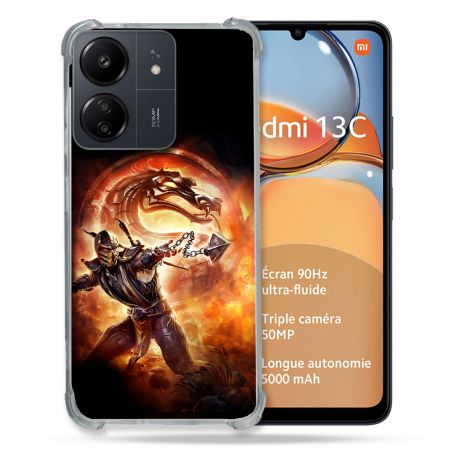 Coque Pour Xiaomi Redmi 13C Mortal Combat