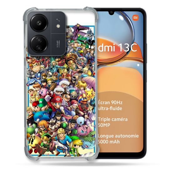 Coque Pour Xiaomi Redmi 13C Nintendo
