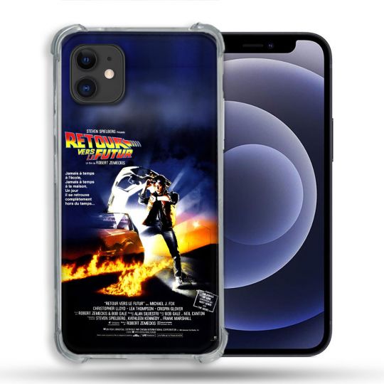 Coque Pour Iphone 12 / 12 Pro Retour Vers Le Futur Affiche