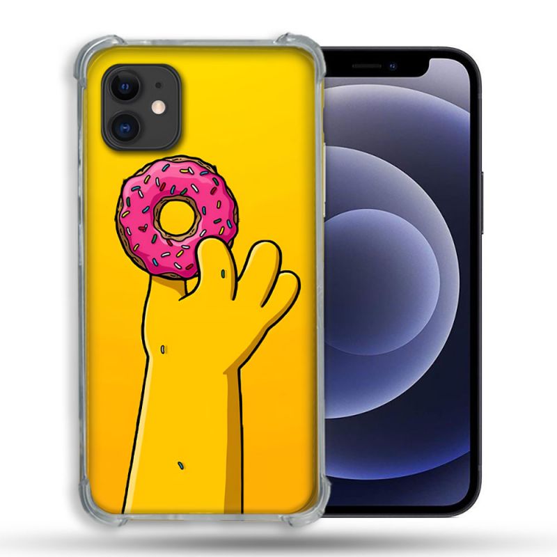 Coque Pour Iphone 12 / 12 Pro Simpson Donuts