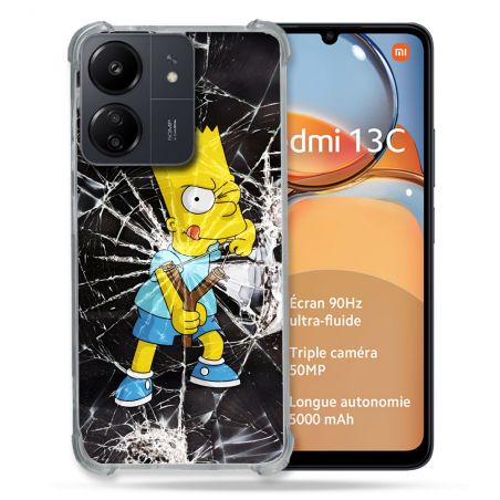 Coque Pour Xiaomi Redmi 13C Simpson Bart