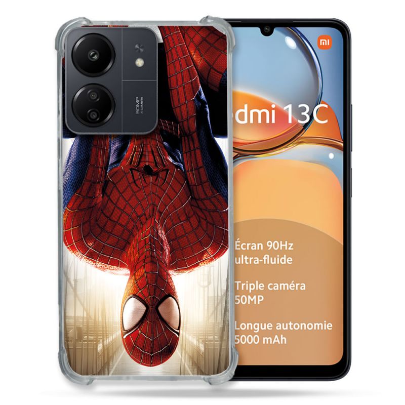 Coque Pour Xiaomi Redmi 13C Spiderman Invers