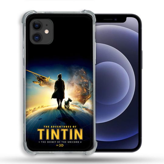 Coque Pour Iphone 12 / 12 Pro Tintin Affiche