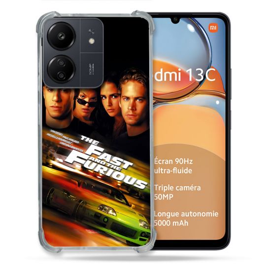 Coque Pour Xiaomi Redmi 13C The Fast And Furious