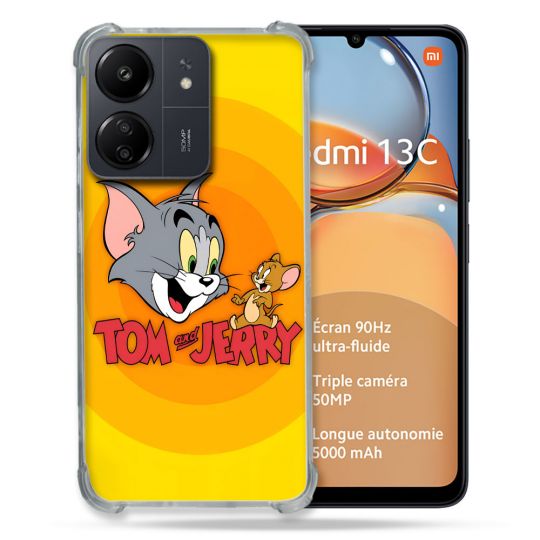 Coque Pour Xiaomi Redmi 13C Tom Jerry