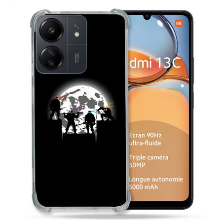 Coque Pour Xiaomi Redmi 13C Tortue Ninja Ombre