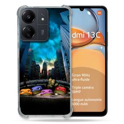 Coque Pour Xiaomi Redmi 13C Tortue Ninja Ville