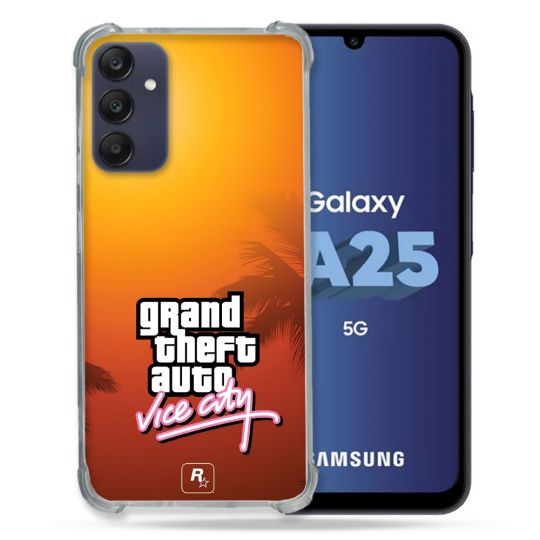 Coque Pour Samsung Galaxy A25 5G GTA Vice City