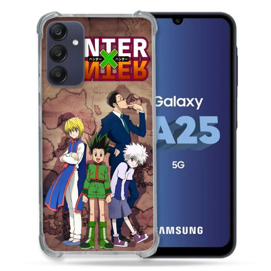 Coque Pour Samsung Galaxy A25 5G Manga Hunter X Hunter Vintage