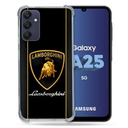 Coque Pour Samsung Galaxy A25 5G Lamborghini Carbone