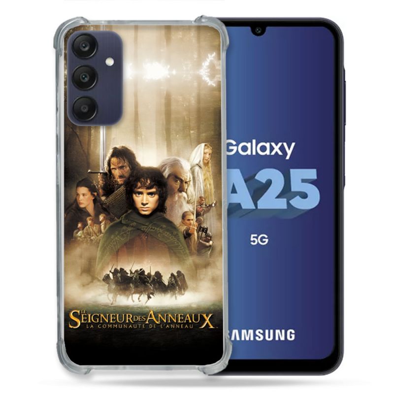 Coque Pour Samsung Galaxy A25 5G Le seigneur Des Anneaux Affiche
