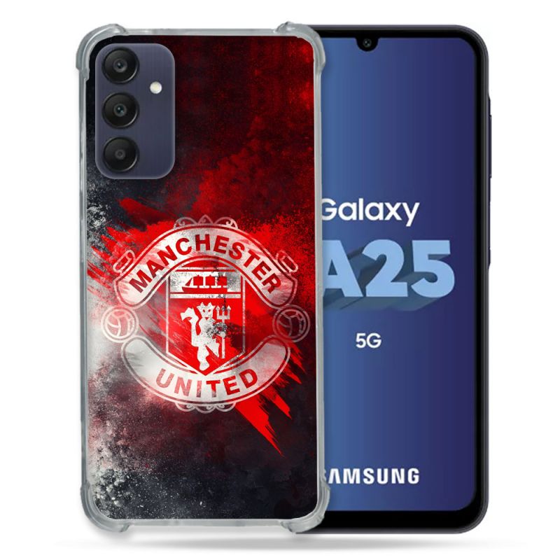 Coque Pour Samsung Galaxy A25 5G Foot Manchetser United