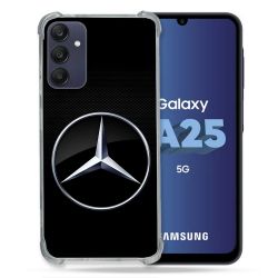 Coque Pour Samsung Galaxy A25 5G Mercedes Carbone