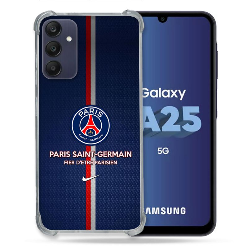 Coque Pour Samsung Galaxy A25 5G Foot PSG Fier