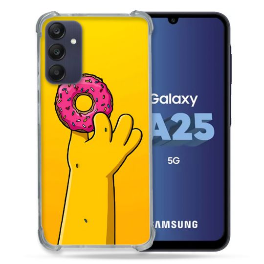 Coque Pour Samsung Galaxy A25 5G Simpson Donuts