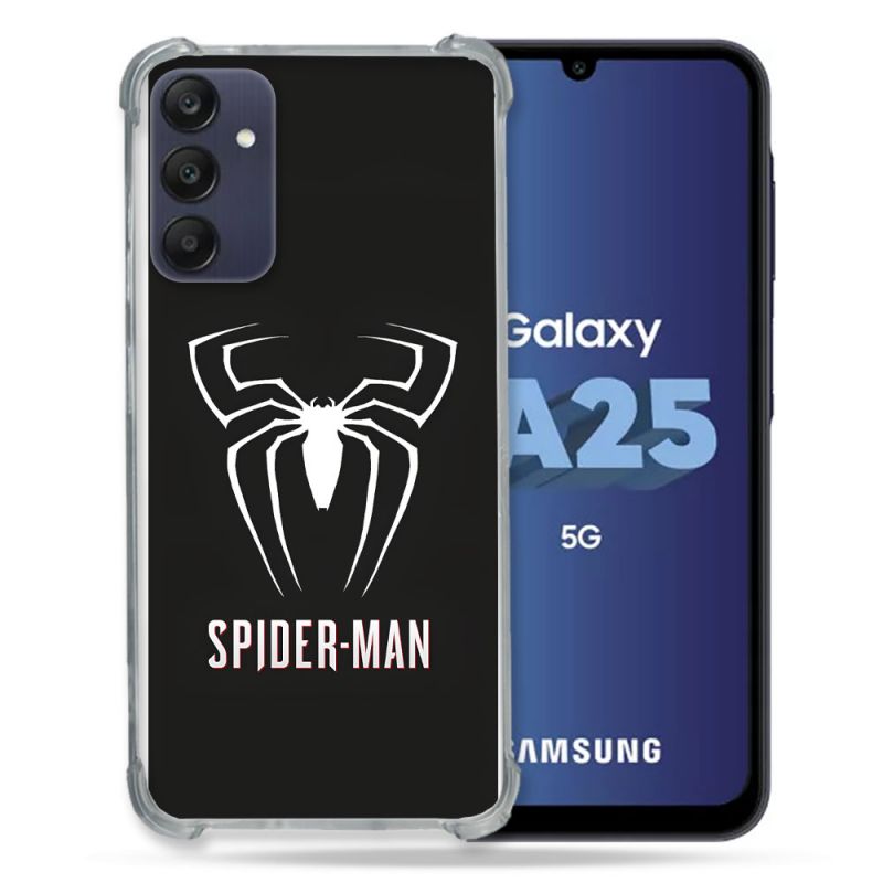 Coque Pour Samsung Galaxy A25 5G Spiderman Logo