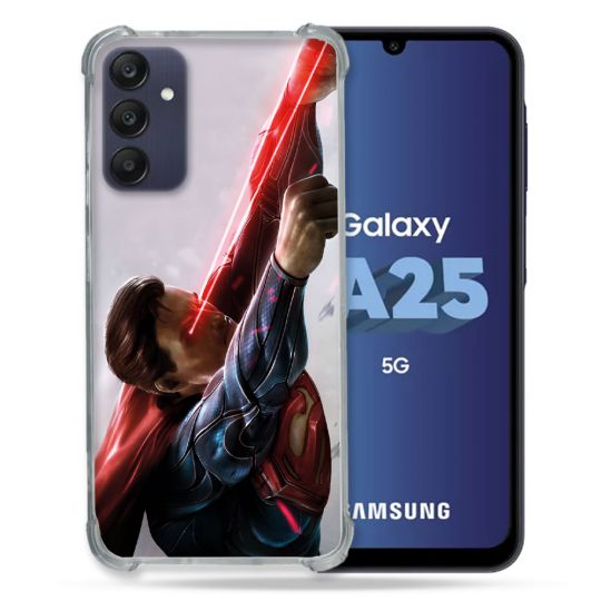 Coque Pour Samsung Galaxy A25 5G Superman Laser
