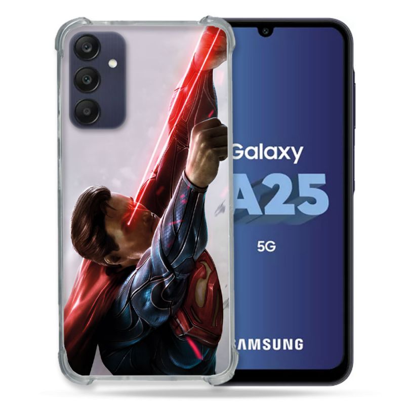 Coque Pour Samsung Galaxy A25 5G Superman Laser