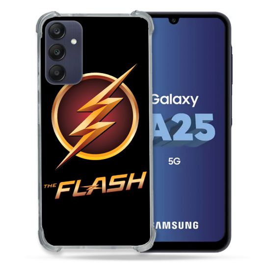 Coque Pour Samsung Galaxy A25 5G The Flash Logo