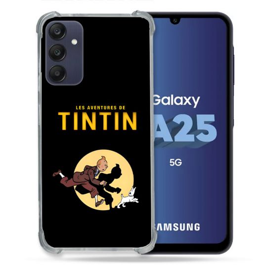 Coque Pour Samsung Galaxy A25 5G Tintin Classique
