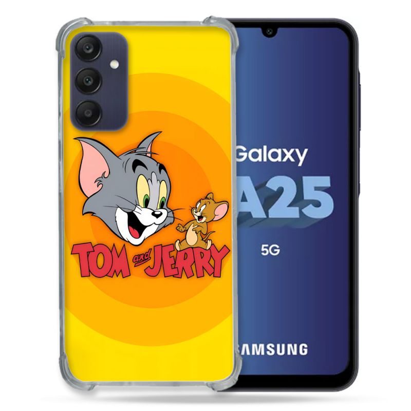 Coque Pour Samsung Galaxy A25 5G Tom Jerry
