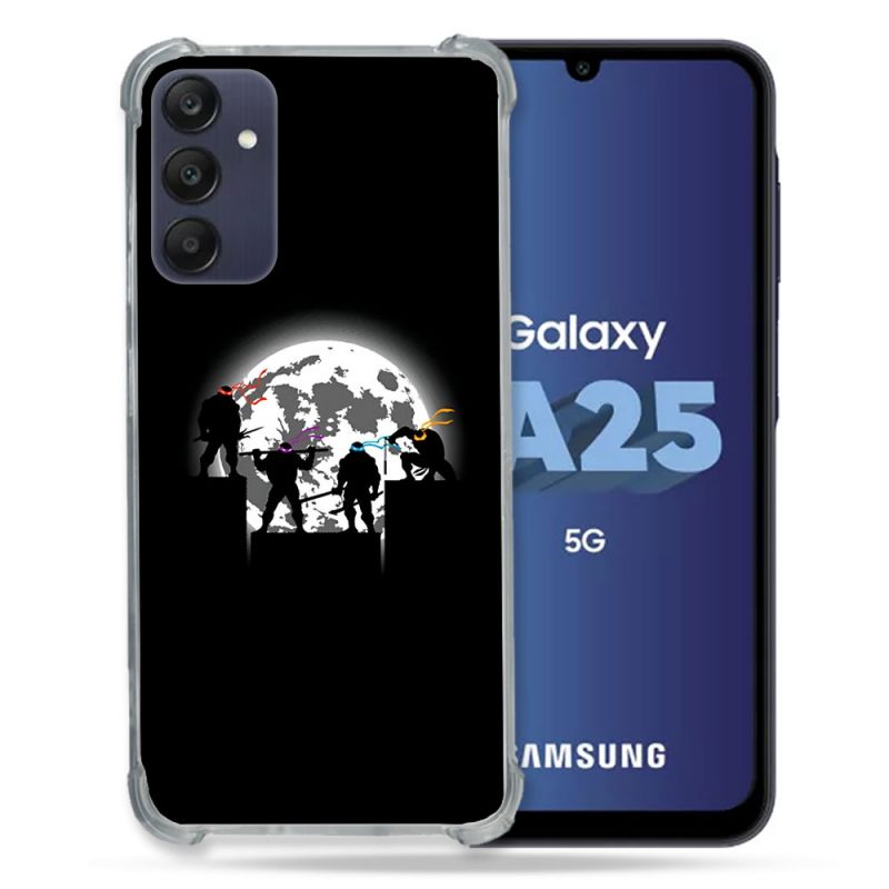 Coque Pour Samsung Galaxy A25 5G Tortue Ninja Ombre